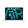 MacBook Air 13 : Apple M3 chip with 8-core CPU and 8-core GPU, 8GB, 256GB SSD - Silver(MRXQ3KH/A)