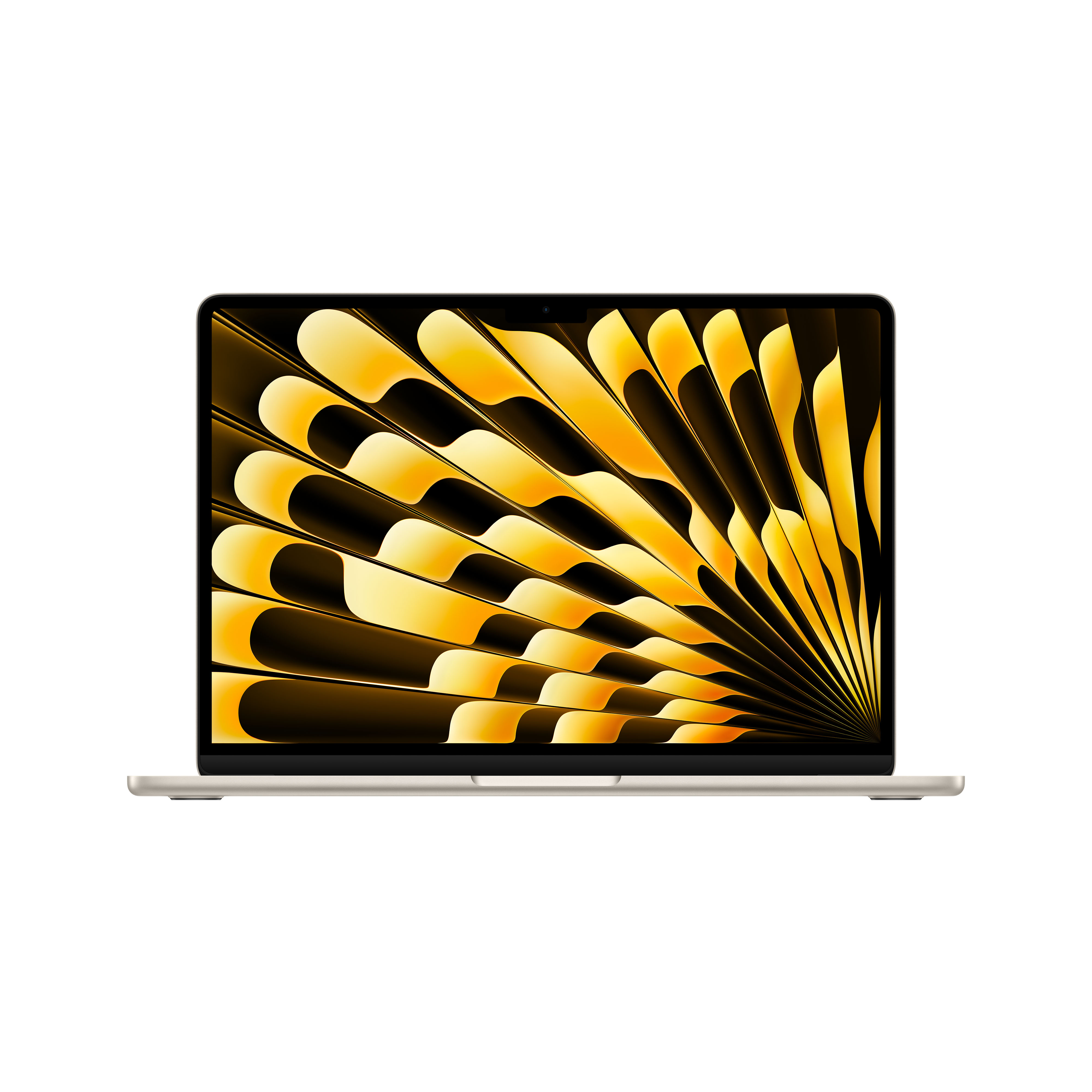 MacBook Air 13 : Apple M3 chip with 8-core CPU and 10-core GPU, 16GB, 512GB SSD - Starlight(MXCU3KH/A)